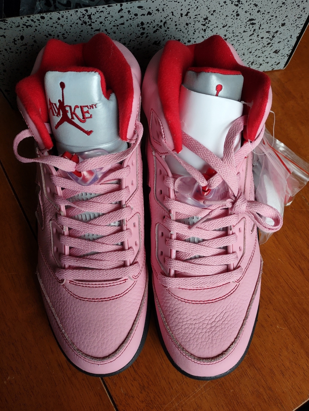 *Limited Edition* AWAKE NY x Jordan Pink Collaboration Sneakers Size 8.5 Mens